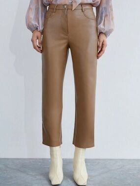 WILFRED Wilfred The‎ Melina faux leather Cropped Pant size 0